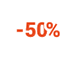 50% di sconto
