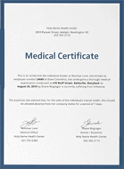 Certificato di qualità Helmixin